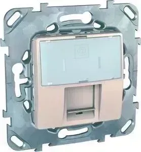Розетка Schneider Electric компьютерная RJ45 Unica MGU5.425.25ZD
