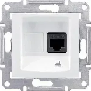 Розетка Schneider Electric компьютерная RJ45 Sedna UTP SDN4700121
