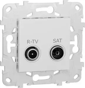 Розетка Schneider Electric R-TV/SAT одиночная Unica New NU545418