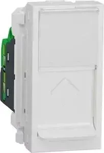 Розетка Schneider Electric компьютерная RJ45 Unica Modular Cat. 5e UTP NU341018