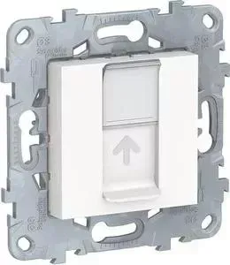 Розетка Schneider Electric компьютерная RJ45 Unica New Cat. 6 UTP NU541518