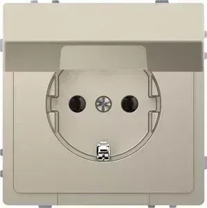 Розетка Schneider Electric Merten D-Life 16A с/з и крышкой MTN2310-6033