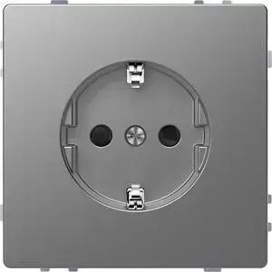 Розетка Schneider Electric Merten D-Life 16A с/з и шторками MTN2300-6036