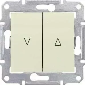 Выключатель Schneider Electric для жалюзи злектрическая блокировка Sedna SDN1300147