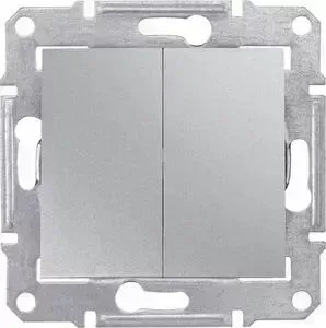 Переключатель Schneider Electric двухклавишный Sedna 10A 250V SDN0600160