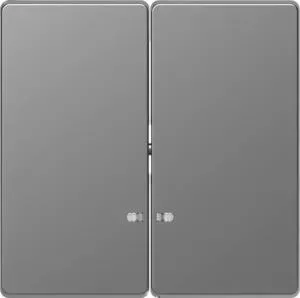 Кнопка смыва Schneider Electric двойная Merten D-Life MTN3420-6036