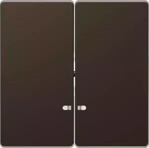 Кнопка смыва Schneider Electric двойная Merten D-Life MTN3420-6052