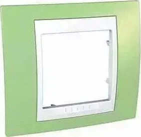 Рамка Schneider Electric 1-постовая Unica Хамелеон MGU6.002.863