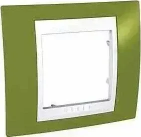Рамка Schneider Electric 1-постовая Unica Хамелеон MGU6.002.866