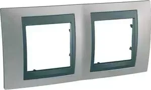 Рамка Schneider Electric 2-постовая Unica Top MGU66.004.239