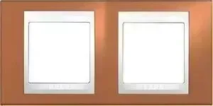 Рамка Schneider Electric 2-постовая Unica Хамелеон MGU6.004.869