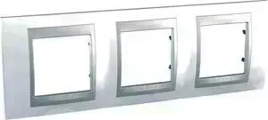 Рамка Schneider Electric 3-постовая Unica Top MGU66.006.092