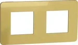 Рамка Schneider Electric 2-постовая Unica New NU280460