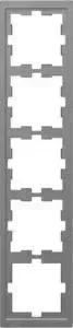 Рамка Schneider Electric 5-постовая Merten D-Life MTN4050-6536