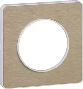 Рамка Schneider Electric 1-постовая Odace S52P802L