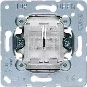 Переключатель Jung двухклавишный на 2 направления 10A 250V 505TU