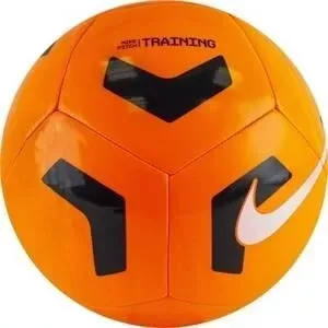 Мяч футбольный Nike Pitch Training, CU8034-803, р.5, 12пан., ТПУ, маш.сш, бут.кам, оранжевыйво-черный