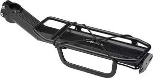 Багажник для велосипеда Schwinn Deluxe Alloy Rear Rack, консольный, цвет чёрный