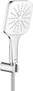 Душевой набор Grohe Rainshower SmartActive 3 вида струи, белая луна (26589LS0)