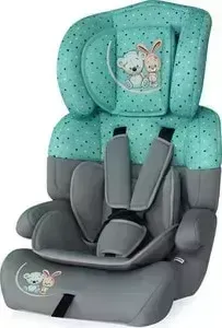 Автокресло Lorelli Junior plus 9-36 кг Серо-зеленый/ GreyGreen Friends 1704