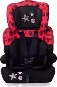 Автокресло Lorelli Kiddy 9-36 кг. Черно-красный / BlackRed Stars 1760
