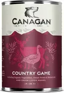 Консервы CANAGAN для собак, Дичь, 400 г (100.2.001)