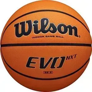 Мяч баскетбольный Wilson EVO NXT, арт. WTB0901XB, р.6, микрофибра, оранжевый
