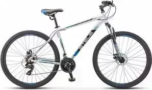 Велосипед STELS Navigator-900 MD 29 (F010) 21 серебристый/синий