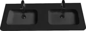 Раковина мебельная Vincea 120x48 см, черная (VCB-1RA120B)
