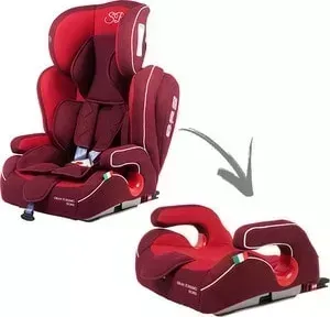 Автокресло SWEET BABY Gran Turismo SPS Isofix Red Isofix, группа 123 (9-36) (386006)