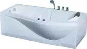 Акриловая ванна GEMY 173x83 с гидромассажем (G9010 B L)