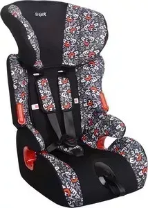 Автокресло SIGER ART КОСМО алфавит, 1-12 лет, 9-36 кг, группа 1/2/3