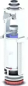 Сливной механизм АНИ пласт кнопка хром (WC7010C)