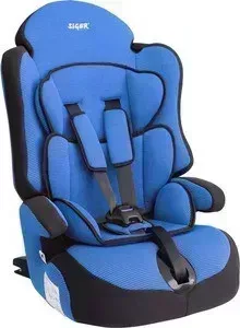 Автокресло SIGER Прайм ISOFIX синий, 1-12 лет, 9-36 кг, группа 1/2/3