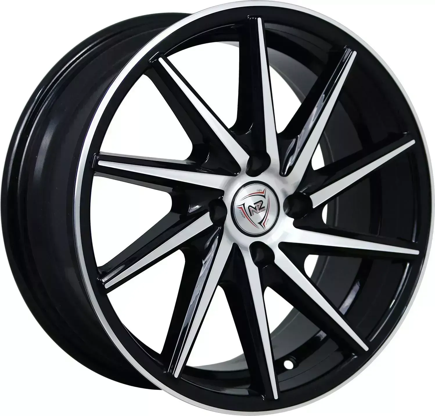 Диск автомобильный NZ H-03L H-03 7.5X17/4X98 ET35 D58.6 BKF (L)
