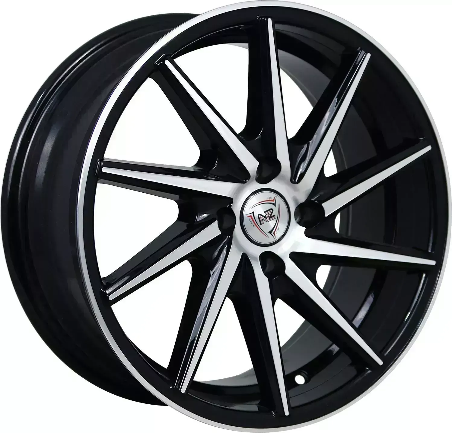 Диск автомобильный NZ H-03L H-03 7.5X17/5X114.3 ET35 D67.1 BKF (L)