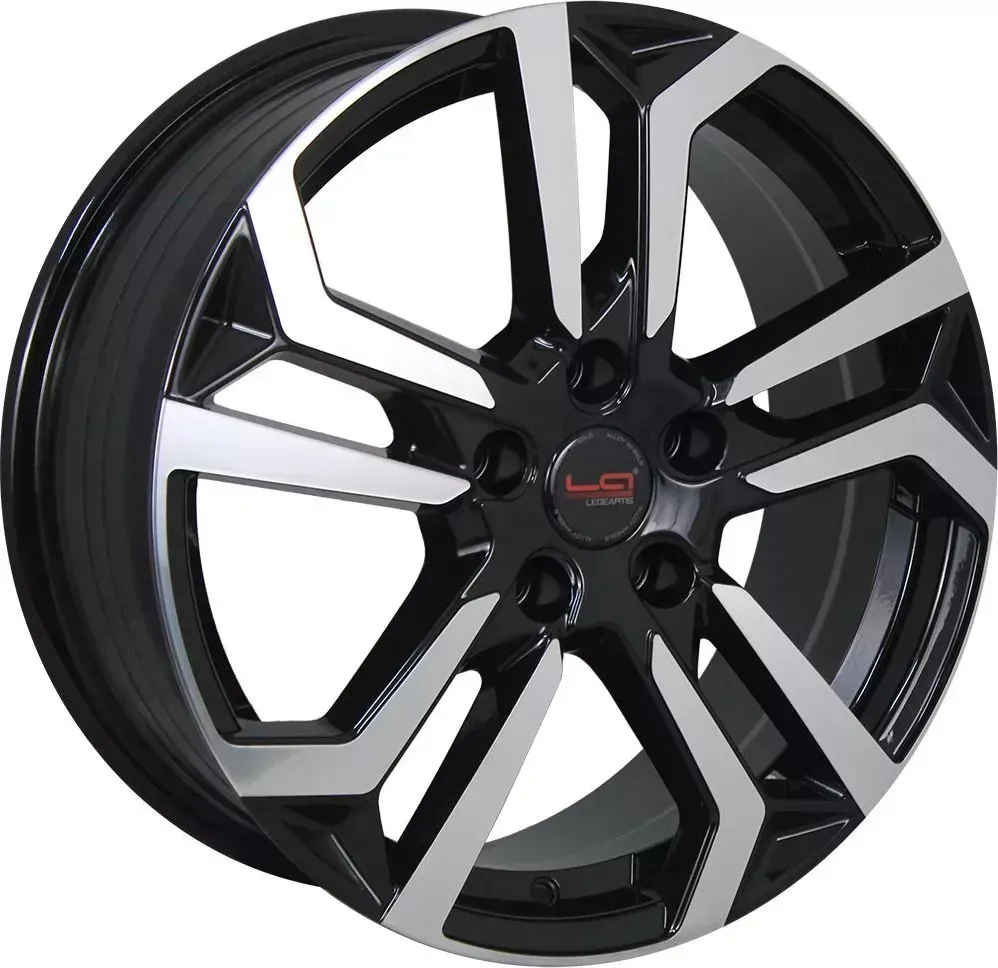 Диск автомобильный REPLICA TY268 LEGEARTIS 7X17/5X114.3 ET35 D60.1 BKF