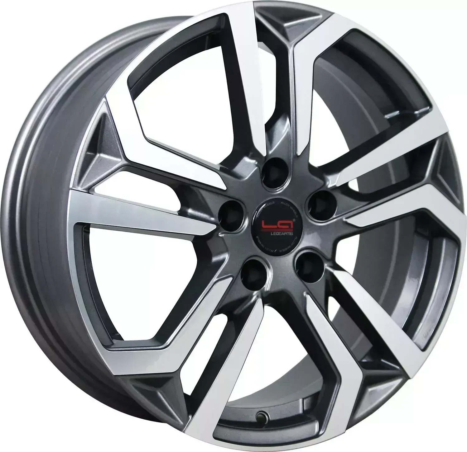 Диск автомобильный REPLICA TY268 LEGEARTIS 7X17/5X114.3 ET35 D60.1 GMF