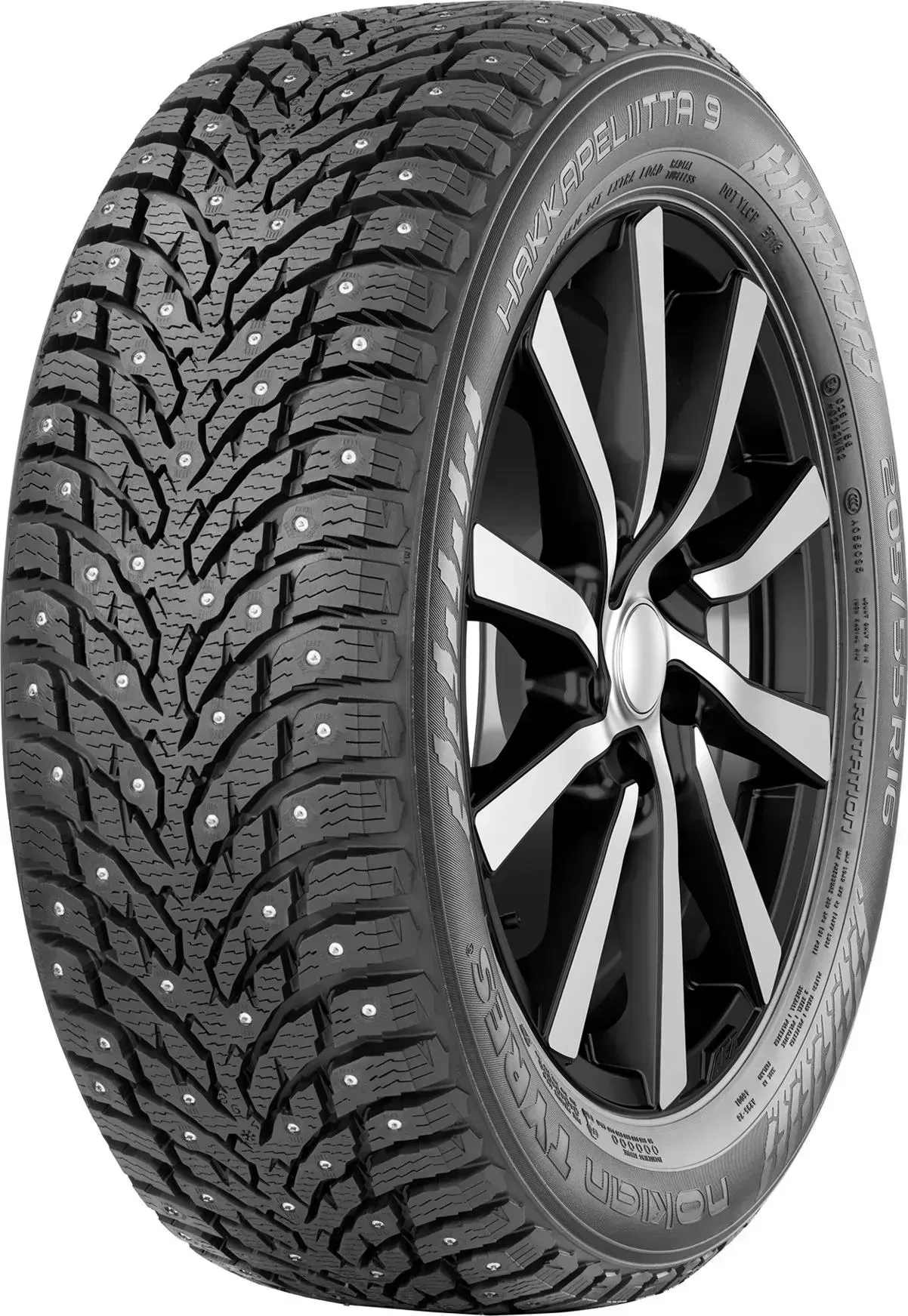Шина NOKIAN Hakkapeliitta 9 225/45R18 95T XL FLAT RUN шип