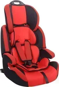 Автокресло SIGER Стар ISOFIX красный, 1-12 лет, 9-36 кг, группа 1/2/3
