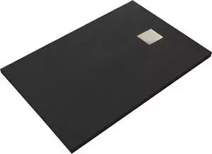 Душевой поддон Vincea VST 100x80 из искусственного камня, черный матовый (VST-2SR28010B)
