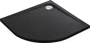 Душевой поддон Vincea VST 90x90 из искусственного камня, черный матовый (VST-2SQ9090MB)