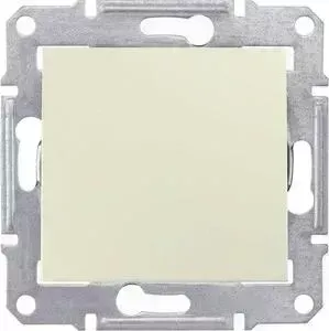 Выключатель Schneider Electric одноклавишный Sedna IP44 10A 250V SDN0100347