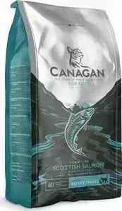 Сухой корм CANAGAN GF Scottish Salmon, 375 г, для кошек, Лосось (100.210)