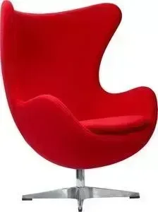 Кресло Bradex EGG CHAIR красный кашемир