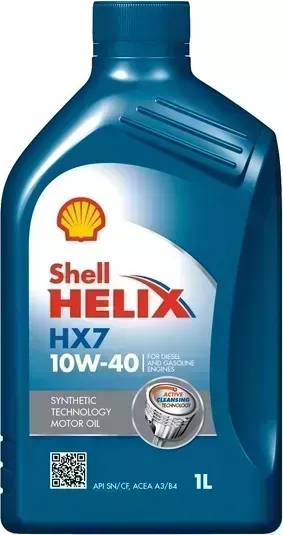 Масло SHELL Helix HX7 10W-40 1L