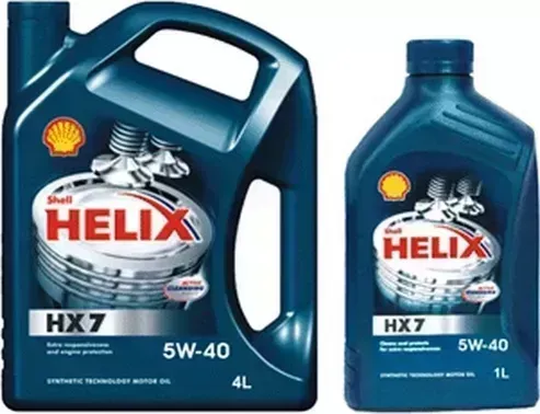 Масло SHELL Helix HX7 5W-40 1L