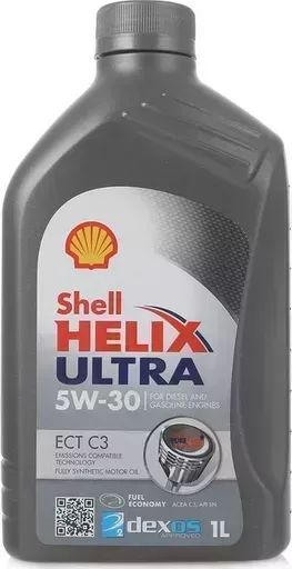 Масло SHELL Helix Ultra ECT 5W-30 C3 1L