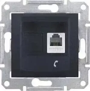 Розетка Schneider Electric телефонная RJ11 Sedna SDN4101170