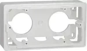 Коробка Schneider Electric двухмодульная для открытой установки Unica New NU800418